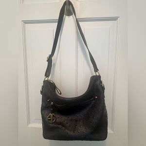 Giani Bernini Embossed Faux
Ostrich Hobo bag
